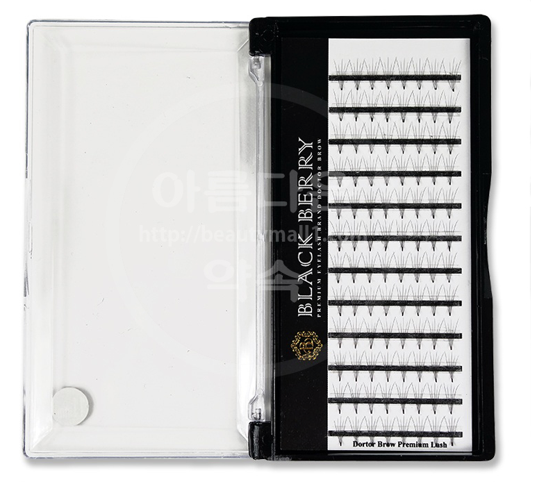 블랙베리 가닥 속눈썹 5p